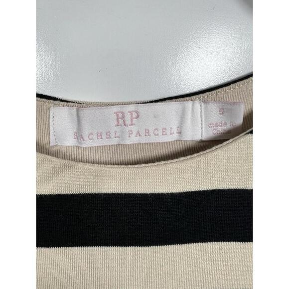 Rachel Parcell Striped Tshirt Dress Sz XS Black/Cream  Jersey Soft - Picture 4 of 8